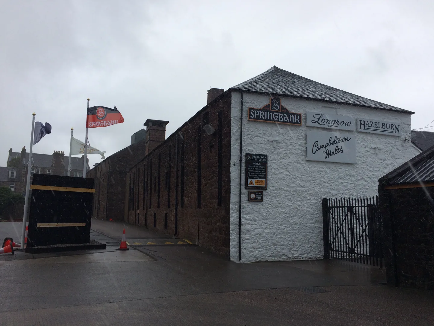 Springbank Distillery on Glebe Street in Campbeltown
