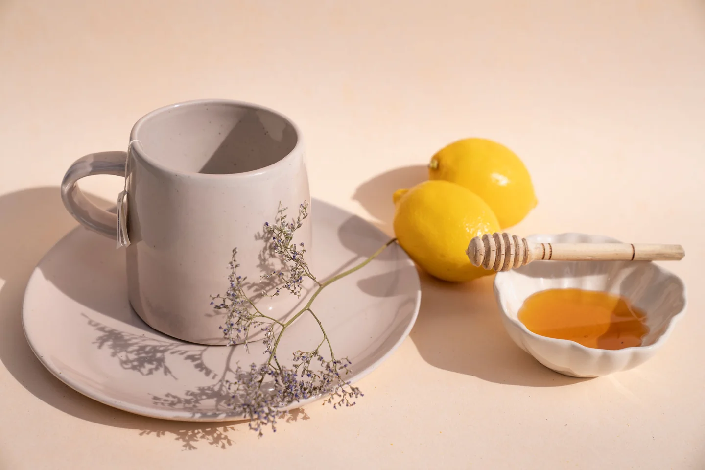 Honey Lemon Scotch Tea