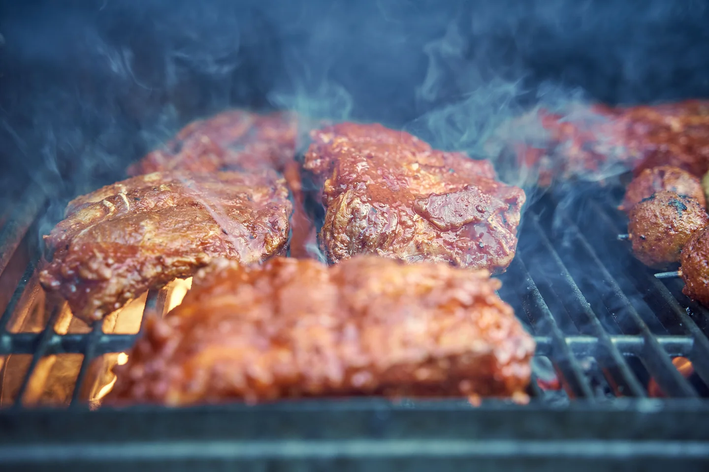 Whisky-Glazed Beef Ribs