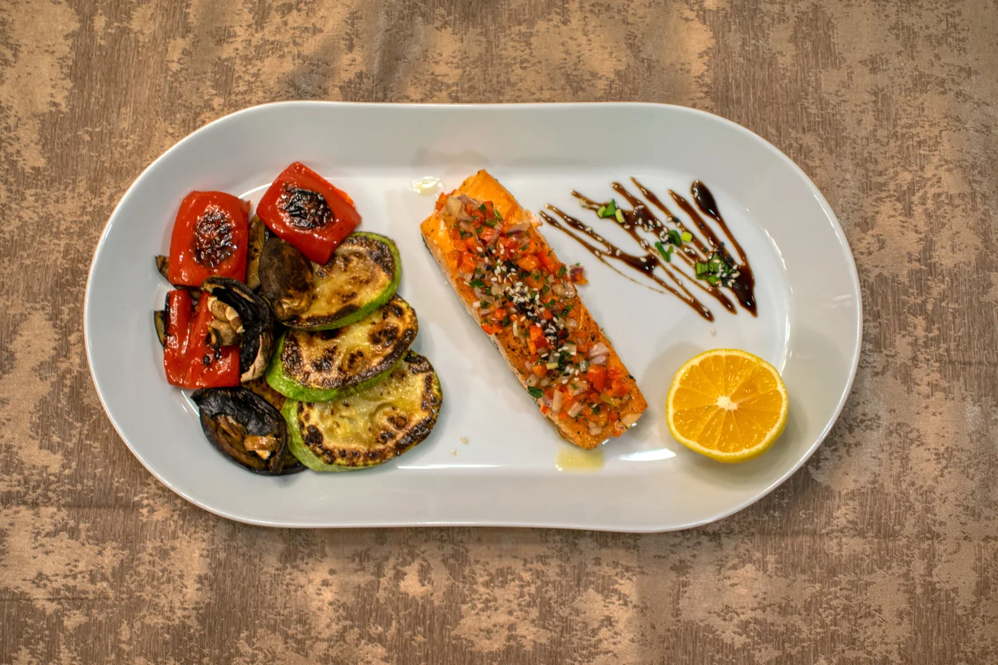 Whisky-Glazed Salmon